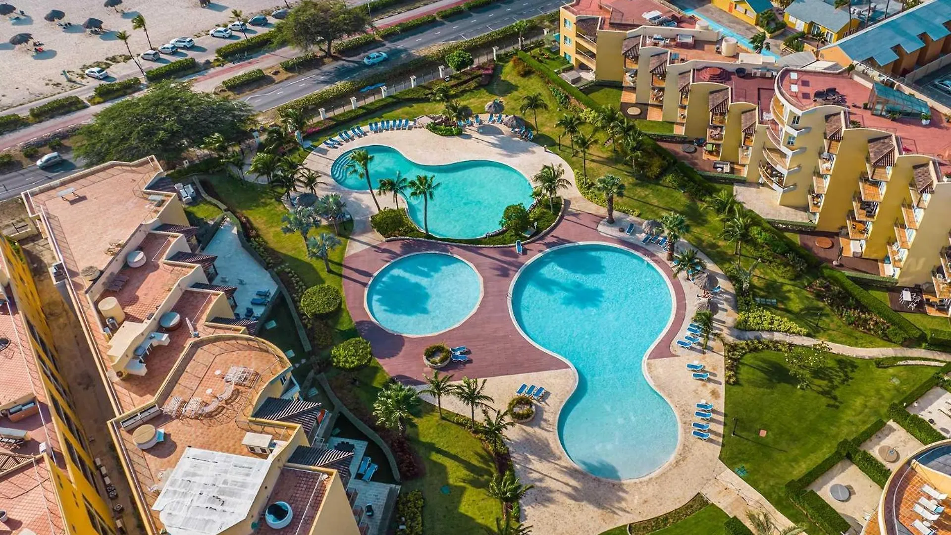 Beachfront - Eagle Beach - Sapphire 2Br Condo E322 Palm Beach 0*,  Aruba