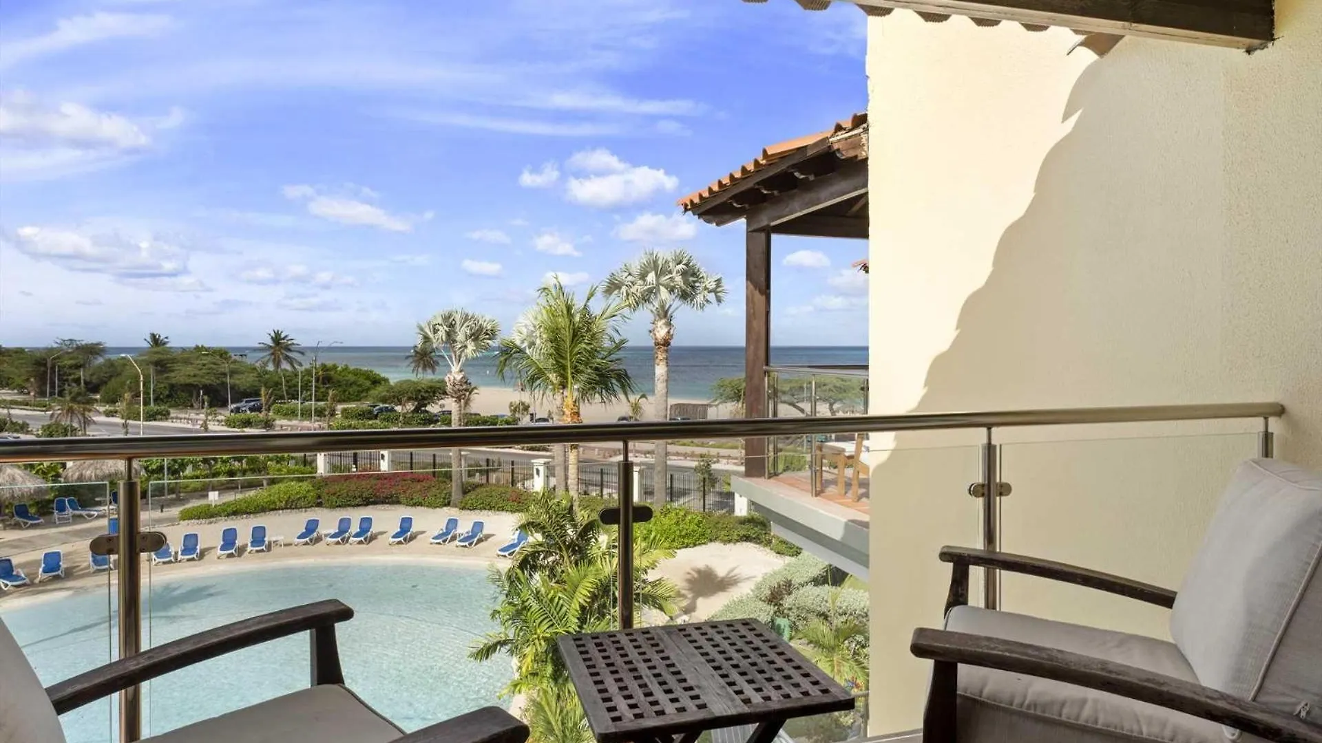 Beachfront - Eagle Beach - Sapphire 2Br Condo E322 Palm Beach 0*,  Aruba